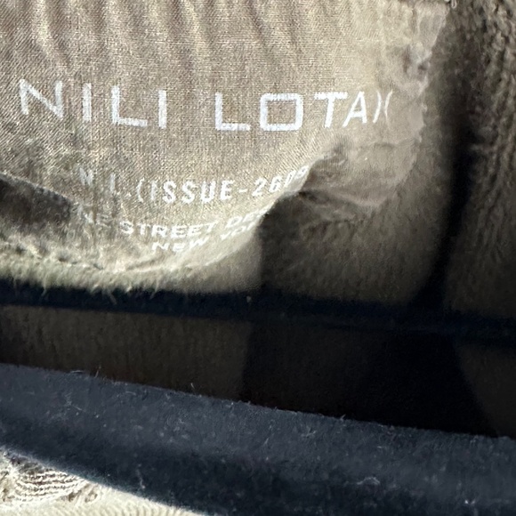 Nili Lotan Janie Hoodie Sweatshirt in Original Army Green Color Size S - Picture 5 of 10